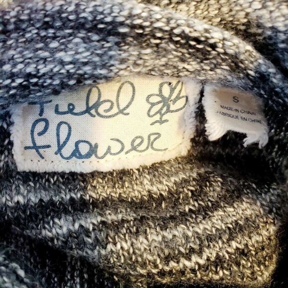 Field And Flower Spacedye Cowl Neck Tunic Sweater - Picture 4 of 4